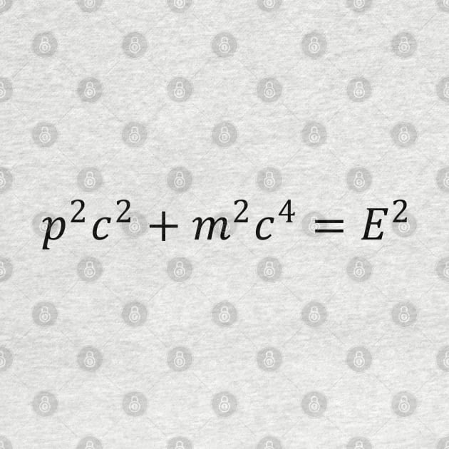 Energy Of A Relativistic Particle Equation by ScienceCorner